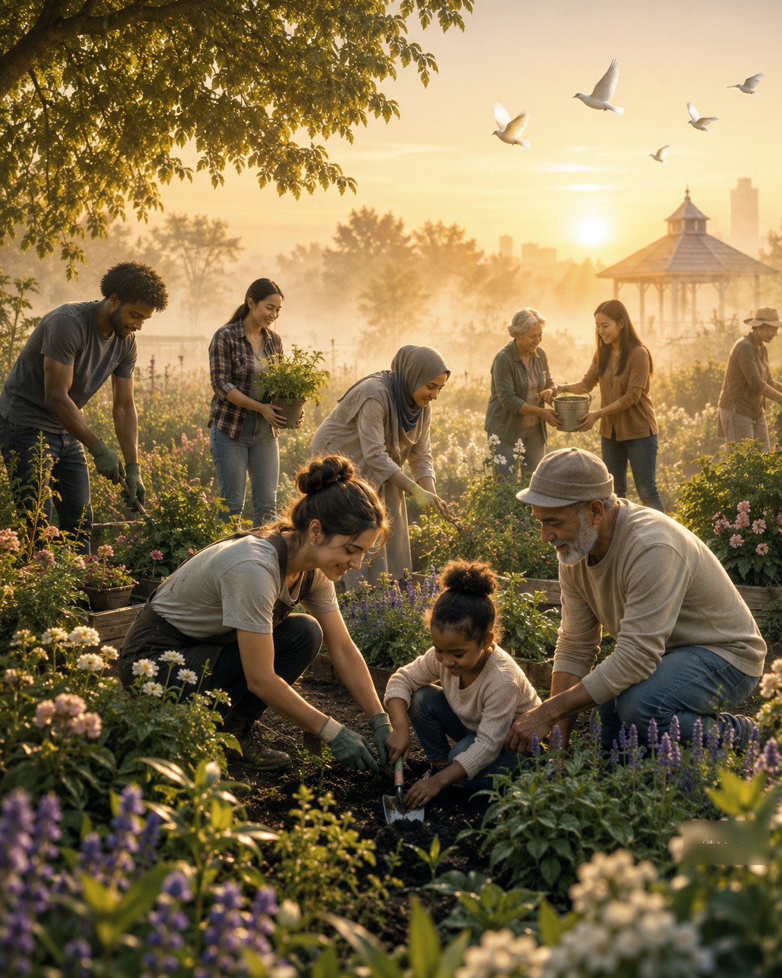 Common Ground — AI-generated image under creative direction by Hunter McDowall