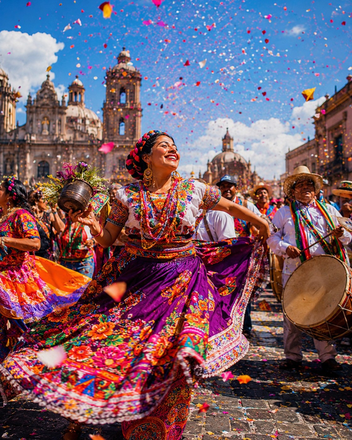 Festival in Motion — AI-generated image under creative direction by Hunter McDowall