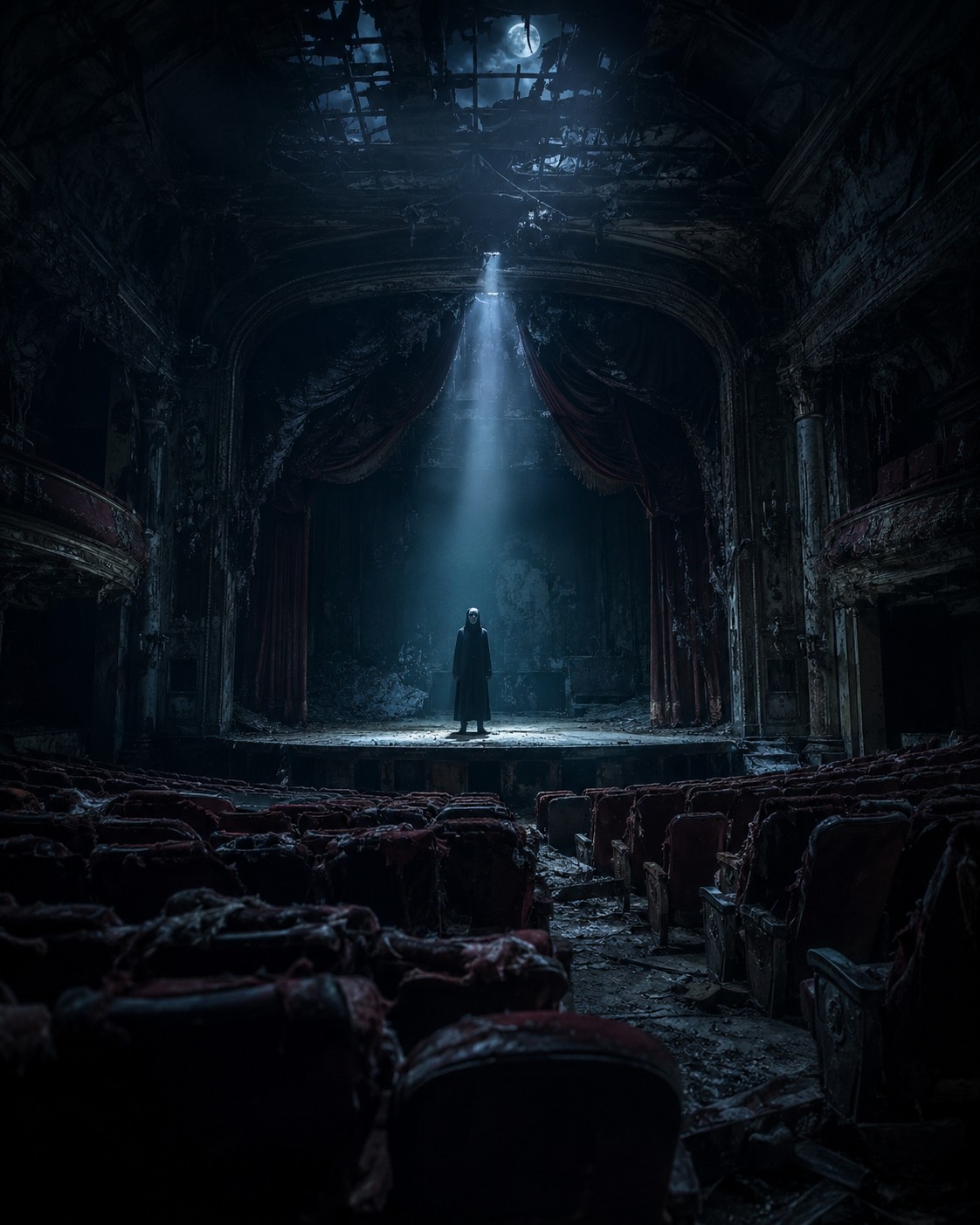 Final Performance — AI-generated image under creative direction by Hunter McDowall