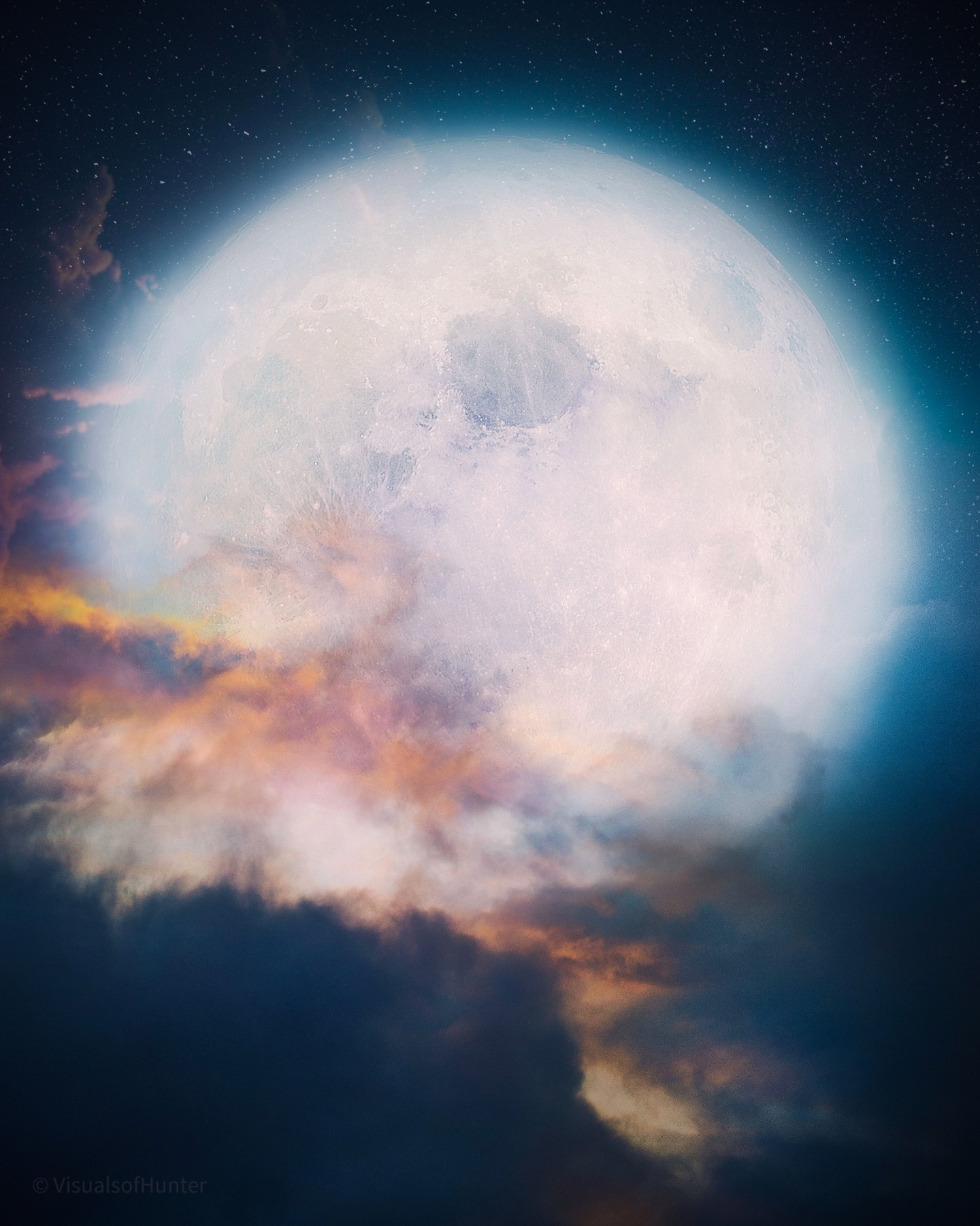 Moonfall — Photoshop artwork by Hunter McDowall