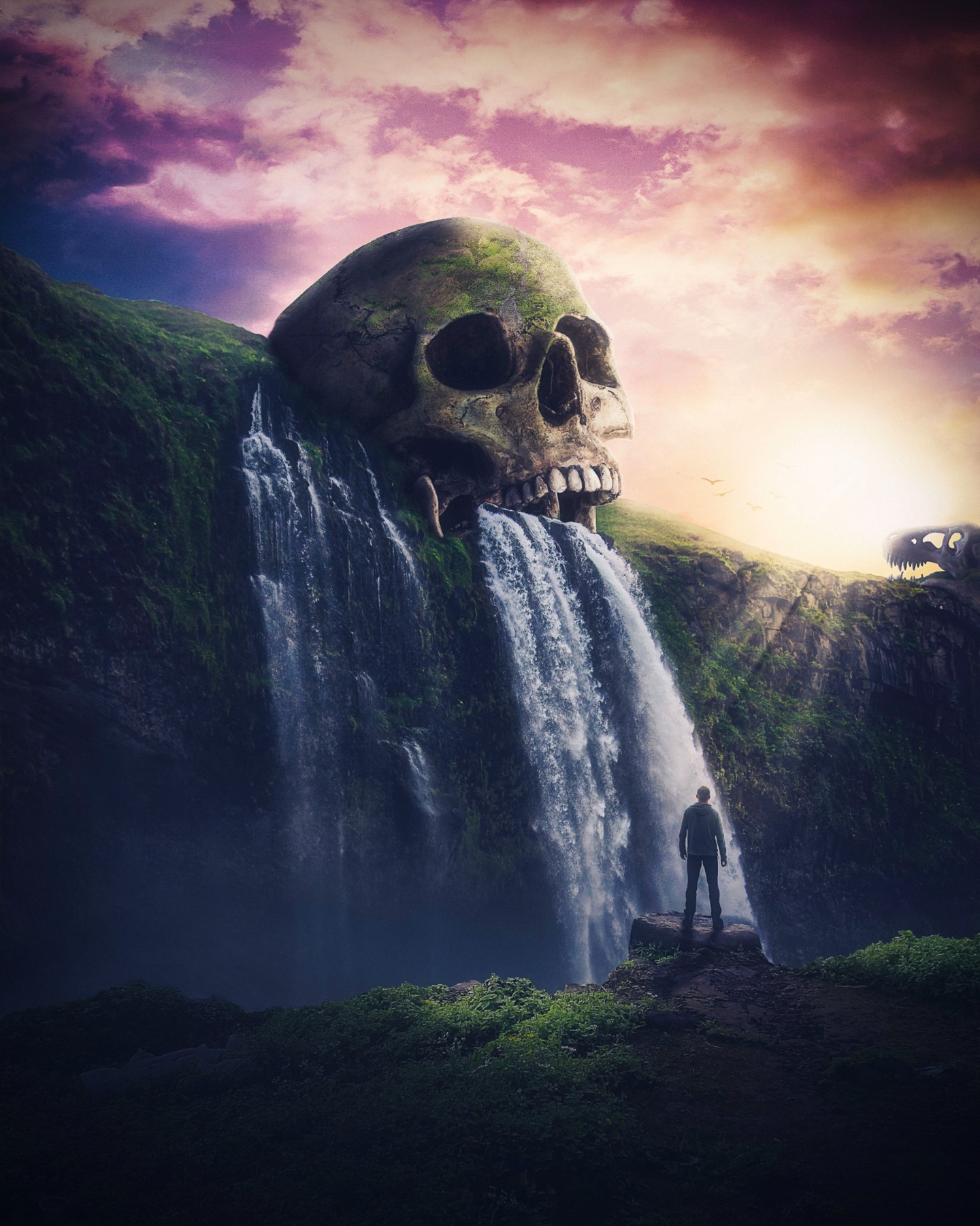 Skull Island — Part II — Photoshop artwork by Hunter McDowall